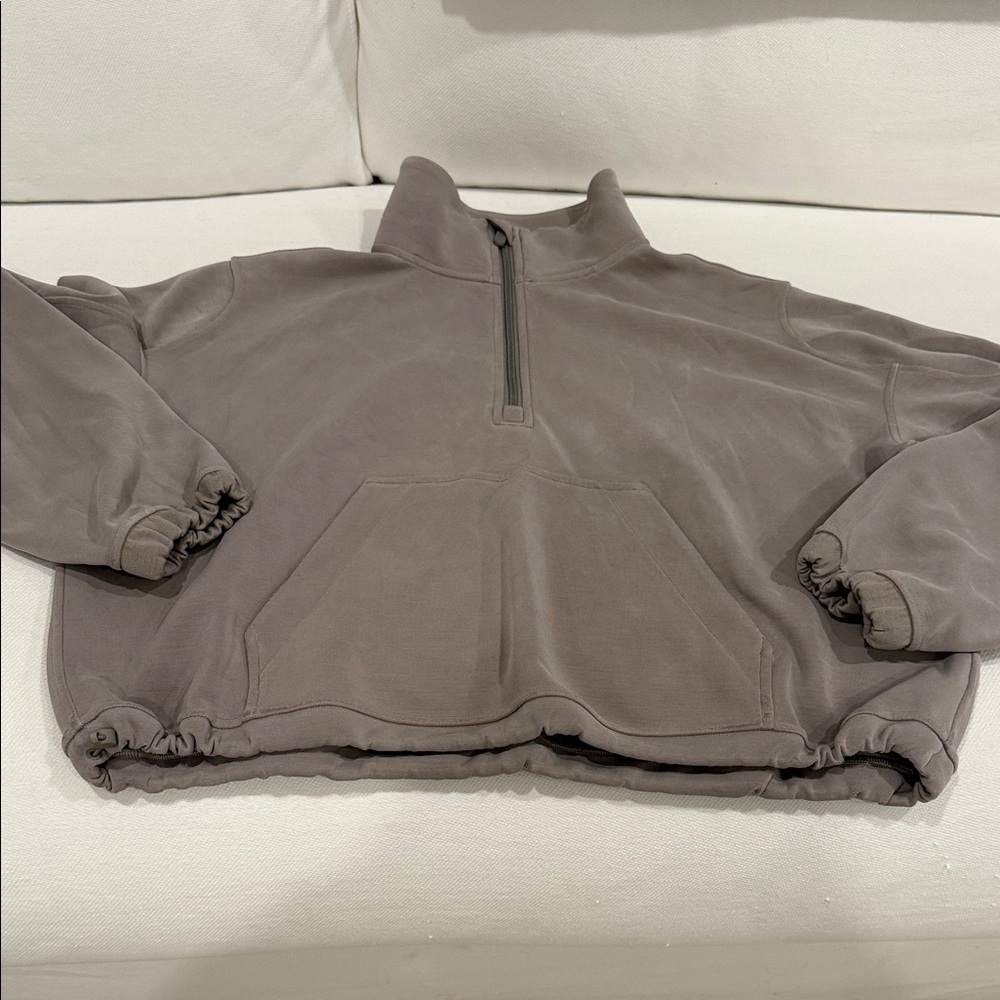 lululemon softstream half-Zip Hoodie